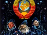 dialectics globe hammer_and_sickle karl_marx magic marxism space wizard // 1022x767 // 1.2MB