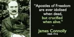 apostle crucifixion execution freedom idol ireland james_connolly quote // 1532x771 // 1.2MB