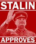 approval joseph_stalin poster propaganda reaction_image soviet_union wave // 702x869 // 438KB