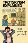 bolshevik comic execution glasses government leon_trotsky meta:edit red_army russia russian_sfsr soviet_union this_godless_communism trotskyism // 374x581 // 329KB