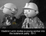 1917 bob_the_builder bolshevik history_caption meta:lowres proletariat soviet_union vladimir_lenin worker // 480x377 // 133KB