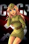 anime hammer_and_sickle red_army red_star soviet_union star // 1300x2000 // 2.1MB