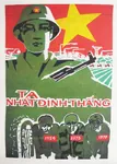 1954 1975 1979 helmet poster soldier star uniform victory vietnam vietnamese_text // 500x700 // 119KB