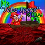 1:1_aspect_ratio anti_fascism blood hammer_and_sickle laborwave meta:highres nazi rainbow safe_space vaporwave // 1600x1600 // 540KB