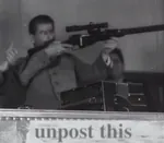 delet_this gun joseph_stalin meta:monochrome reaction_image rifle sniper sniper_rifle soviet_union unperson weapon // 959x840 // 50KB