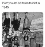 1945 anti_fascism benito_mussolini fascism fascist_italy italy partisan pov war world_war_ii // 1067x1113 // 399KB