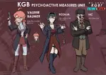 anime artist:Nico_Jiang_ニコ江 cold_war female kgb soviet_union spy // 3840x2714 // 786KB