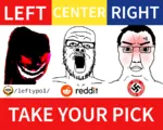 angry chudjak dark_wojak fascism glasses incel nazi site:leftypol site:pol site:reddit soyjak wojak // 1449x1157 // 315KB