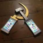 1:1_aspect_ratio case hammer_and_sickle iphone meta:photo mobile_phone phone // 960x960 // 777KB