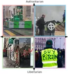 anarchism bitcoin circle_a fascism france gulag libertarianism marxism_leninism political_compass prison protest riot tankie yellow_vests // 1103x1200 // 204KB