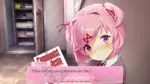 anime book communist_manifesto doki_doki_literature_club marxism natsuki reading // 1280x720 // 1.2MB