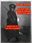 gulag prison skeleton skull soviet_union sword thread ushanka weapon you_have_been_visited // 541x720 // 118KB