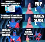 capitalism cartoon china communist_party_of_china impact_font patrick_star spongebob state_capitalism // 448x418 // 358KB