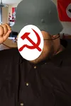 fascism hammer_and_sickle mask nazi neckbeard reactionary // 476x717 // 288KB