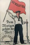 flag german_revolution german_text germany gun kiel red_flag revolution rifle sailor uniform weapon // 345x513 // 43KB