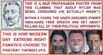 adolf_hitler alt_right censorship comparison fascism free_speech germany nazi nazi_germany // 1035x555 // 328KB