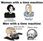 camera chad crying jewish_nigger karl_marx meta:lowres nigger time_machine wojak // 1080x1036 // 755KB