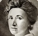 germany luxemburgism meta:monochrome meta:photo portrait rosa_luxemburg weimar_germany // 1024x990 // 229KB