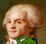 france french_revolution maximilien_robespierre pepe revolution smug // 550x533 // 652KB