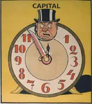 beheading bourgeoisie capitalism clock execution hat porky revolution // 625x704 // 82KB