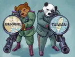 anthro bear china furry gun panda rifle russia russian_federation scope sniper sniper_rifle taiwan_province target ukraine ukraine_war war weapon // 860x659 // 113KB