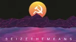 hammer_and_sickle laborwave means_of_production mountain seize sun vaporwave // 800x450 // 267KB