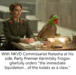 gulag kermit kermit_the_frog kulak muppet nkvd prison soviet_union // 1170x1154 // 955KB