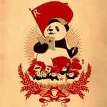 1:1_aspect_ratio book china flag maoism panda poster propaganda red_flag red_star star // 600x600 // 132KB