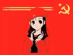 anime beret hammer_and_sickle headphones soviet_union star // 1024x768 // 282KB