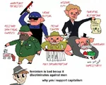 bourgeoisie capitalism fedora feminism hat landlord mra ms_paint police porky prison slavery top_hat // 640x512 // 70KB