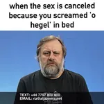 1:1_aspect_ratio georg_hegel german_idealism hegelianism meta:lowres philosophy sex slavoj_zizek when // 480x480 // 39KB