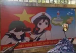 anime binoculars helmet meta:photo peaked_cap poster propaganda sailor vietnam vietnamese_text // 720x509 // 33KB