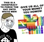 corporation cultural_marxism identity_politics lgbt nazi site:pol wojak // 1125x1097 // 120KB