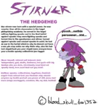 anarchism anthro cringe egoism furry glasses hedgehog max_stirner meta:edit nihilism original_character sega sonic sonic_oc spooks // 710x770 // 59KB