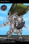 aeromorph aircraft airplane an-225 anthro antonov armored_fighting_vehicle artist:renthedragon blush buff cargo_aircraft futanari hammer_and_sickle heart jet lewd living_machine red_eyes soviet_air_forces soviet_union t-55 tank transportation // 833x1280 // 217KB