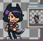 artist:ppdppl catgirl character:anarchism_catgirl character:political_ideology_catgirls game meta:lowres nicola_nishimura pixel_art sprite video_game // 316x301 // 8.1KB