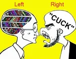 alt_right big_brain book buzzword cuck fascism left_vs_right meta:lowres shelf // 458x356 // 63KB