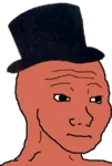 hat meta:transparent_background porky top_hat wojak // 607x905 // 248KB