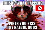 blood god impact_font national_bolshevism nazbol_gang nazbol_god religion x_gang // 840x560 // 33KB