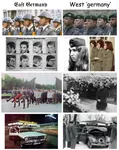 bayonet beret car comparison german_democratic_republic german_federal_republic germany gun helmet march meta:photo militia nationale_volksarmee police soldier vehicle volkswagen volkswagen_beetle weapon // 812x1024 // 172KB