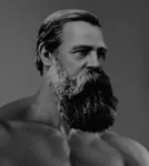 beard chad friedrich_engels gigachad meta:edit meta:monochrome // 680x763 // 331KB