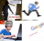 alcohol bottle bye_mom computer google hammer_and_sickle ushanka vodka // 1500x1395 // 265KB