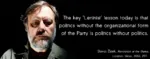 party politics quote slavoj_zizek soviet_union vladimir_lenin // 1300x512 // 463KB