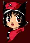 anime artist:ppdppl catgirl character:alunya female touhou // 858x1221 // 92KB