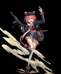 anime game girls_frontline gun knife meta:highres pps-43 red_star soviet_navy star submachine_gun video_game weapon // 2250x2700 // 616KB