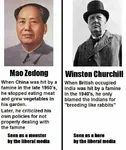 anglo china colonialism comparison deaths famine food india mao_zedong maoism propaganda united_kingdom winston_churchill // 720x859 // 436KB