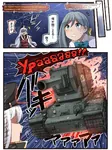 anime armored_fighting_vehicle cannon gangut gangut_class_battleship gun japanese_text kantai_collection kv-2 machine_gun song soviet_union tank translated war weapon world_war_ii // 893x1200 // 276KB