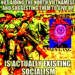 1:1_aspect_ratio actually_existing_socialism aes_gang deep_fried impact_font leonid_brezhnev meta:highres national_liberation_front_vietnam soviet_union vietnam vietnam_democratic_republic vietnam_war war x_gang // 1967x1967 // 4.1MB