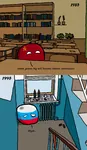 1991 book cosmonaut countryballs meta:highres poverty russia russian_federation shelf soviet_union space // 2374x4096 // 4.1MB