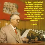 albania anti_communism enver_hoxha hoxhaism imperialism marxism_leninism propaganda quote // 943x960 // 95KB